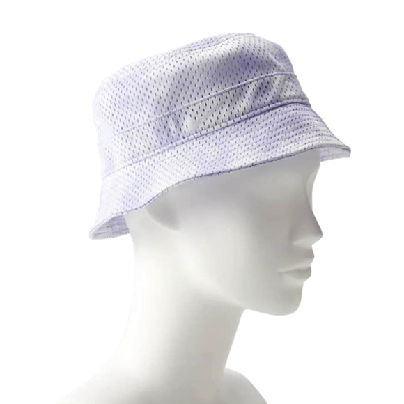 Nike Futura Tie Dye Bucket Hat-Women M/L -Lavender Purple-White- Summer NWT - Picture 2 of 4